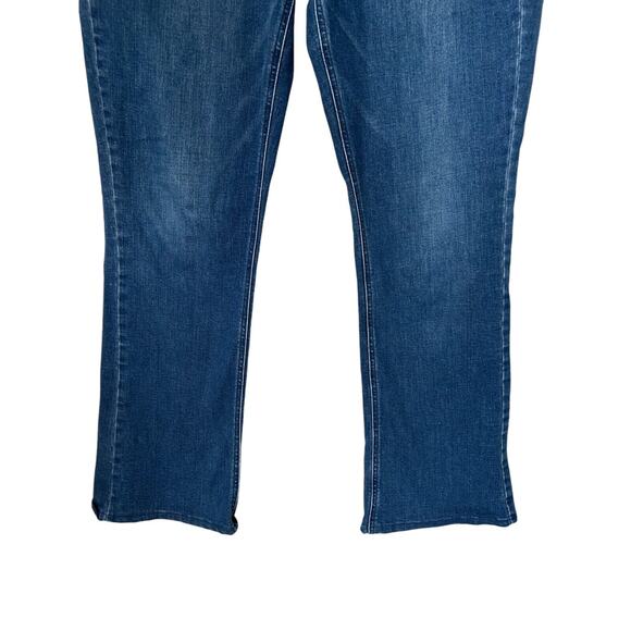 J. Jill Denim Coolmax Jeans Size 10 Authentic Fit Boot Cut Blue Stretch Mid Rise - Picture 3 of 13